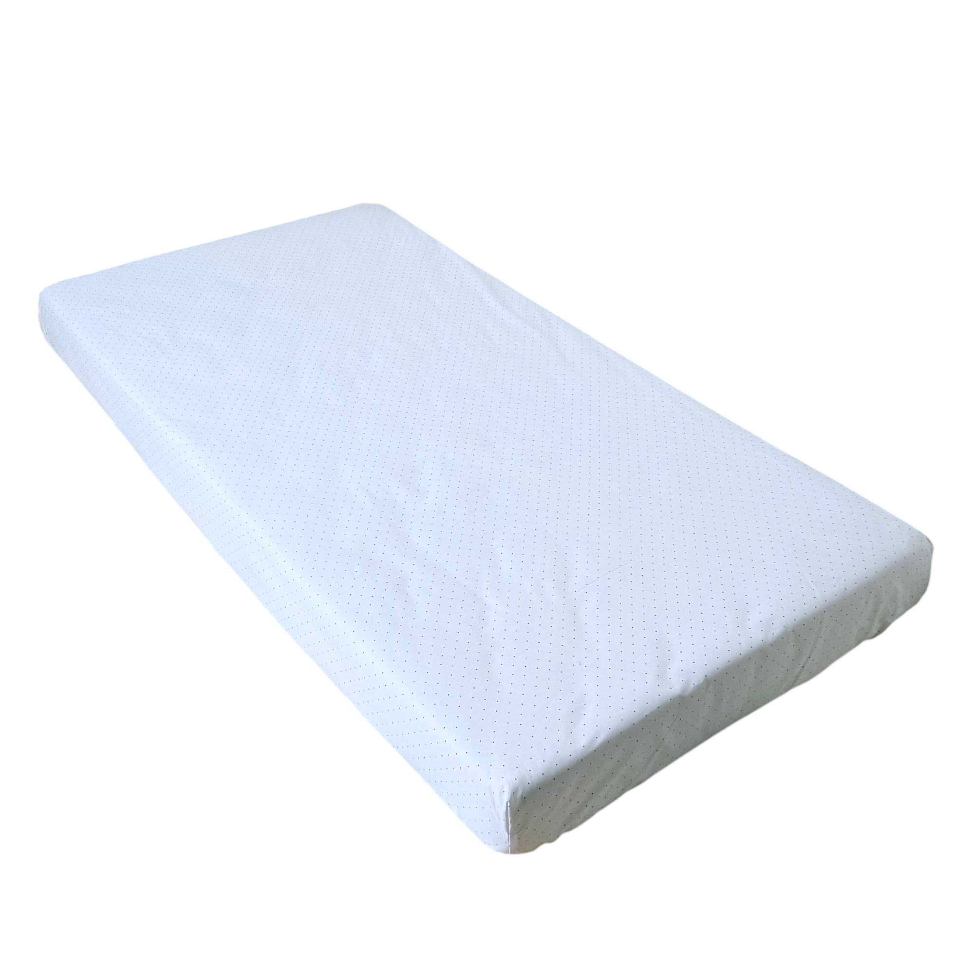 [:ru]Простынь на резинке 160*80 cm Ivory with Dots ES[:ro]Cearsaf cu elastic 160*80 cm Ivory with Dots ES [:]