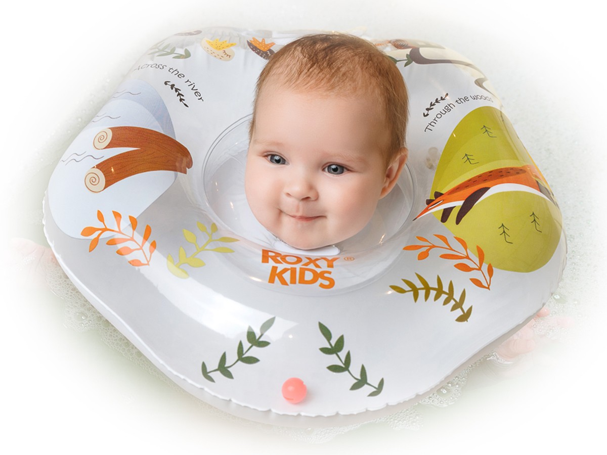 Cerc pentru scaldat nou-nascuti Roxy Kids Fairytale Fox (RN-005)