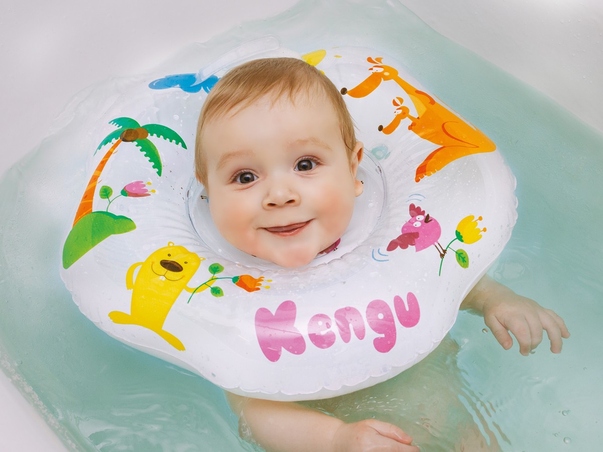 Cerc pentru scaldat nou-nascuti Roxy Kids Kengu (RN-001)