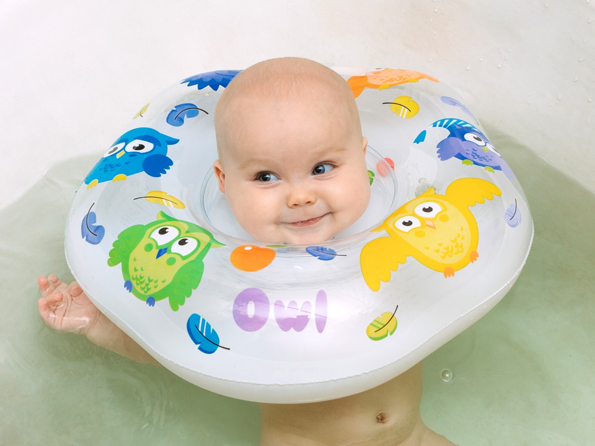 Cerc pentru scaldat nou-nascuti Roxy Kids Owl (RN-002)