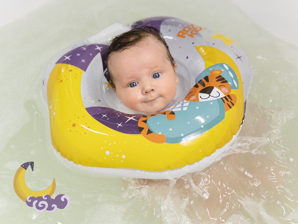 Cerc pentru scaldat nou-nascuti Roxy Kids Tiger Moon (RN-008)