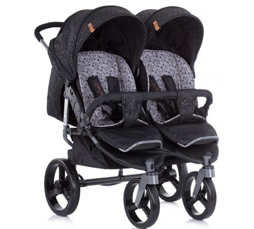 Chipolino Carucior pentru gemeni Twix KBTX02002ON Onix