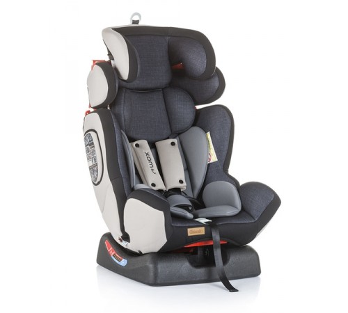 Chipolino Scaun auto 4 Max STK4X0191GG gr. 0+123 (0-36 kg.) gri