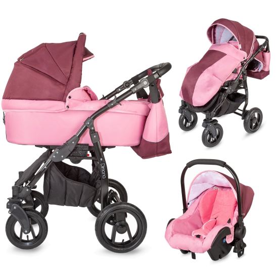 Carucior Chisinau Coccolle DIMONA 3 in 1 Violet