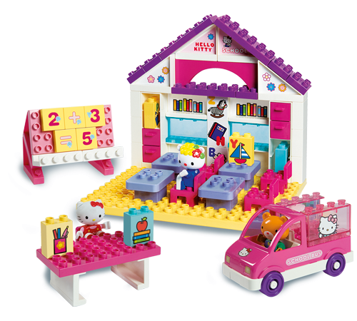 Constructor Scoala Hello Kitty (89 el.)