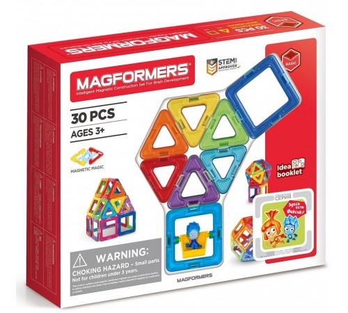 Constructor magnetic (30 el.)