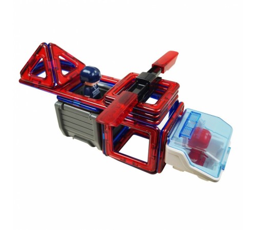 Constructor magnetic Amazing Police & Rescue Set (26 el.)