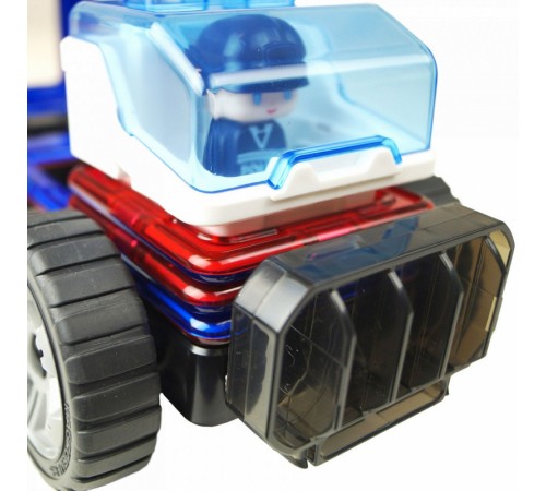 Constructor magnetic Amazing Police & Rescue Set (26 el.)