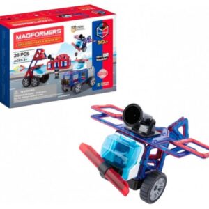 Constructor magnetic Amazing Police & Rescue Set (26 el.)