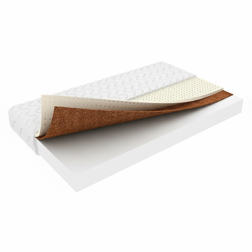 [:ru]Матрас детский Eucalyptus Latex Cocos 120x60x11см (MD-025)[:ro]Saltea pentru copii Eucalyptus Latex Cocos 120x60x11cm (MD-025)[:]
