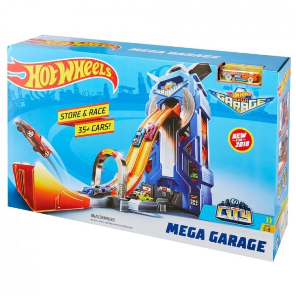 [:ru]Hot Wheels Мегагараж для машинок[:ro]Hot Wheels „City Mega Garage”[:]