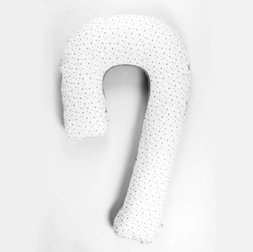 Față de pernă pentru gravide J PernaMea Stele Gri (PM.101305/1) - imagine 3