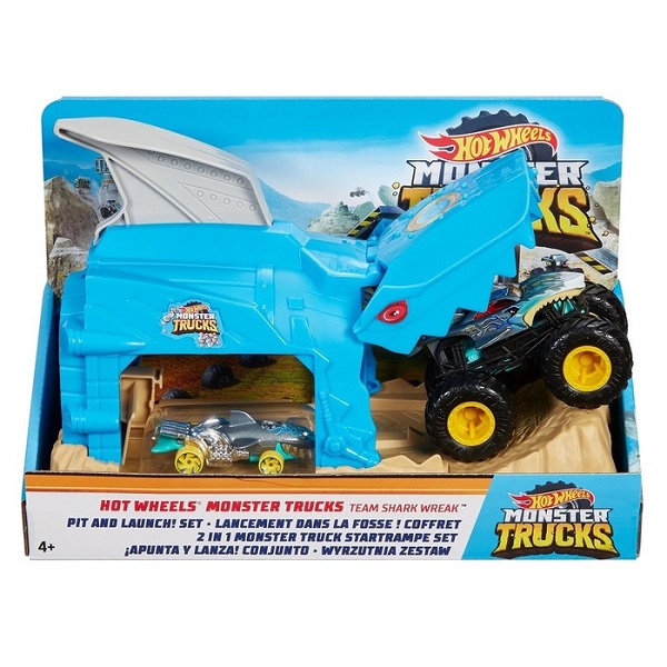 [:ru]Hot Wheels "Monster Trucks" Набор «Пусковой гараж»[:ro]Hot Wheels "Monster Trucks" Set „Pit and Launch”[:]