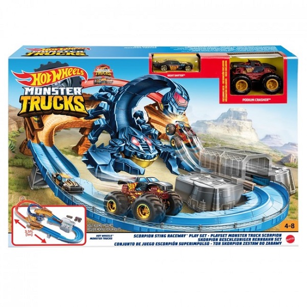 [:ru]Hot Wheels Игровой набор «Жало Скорпиона» серии «Monster Trucks»[:ro]Hot Wheels Set Scorpion Sting „Monster Trucks”[:]