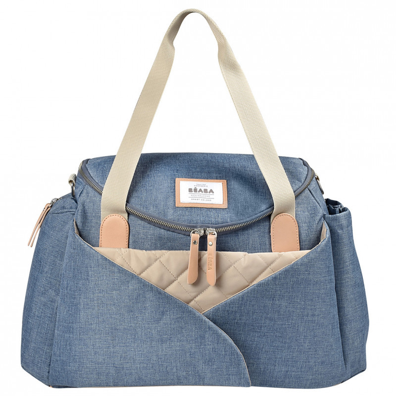Geanta de infasat Beaba Sydney II Heather Blue B940252