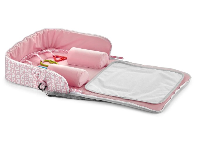 Geanta multifunctionala 3 in 1 BabyJem Roz