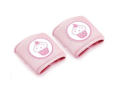 Genunchiere de protectie pentru bebelusi BabyJem Roz