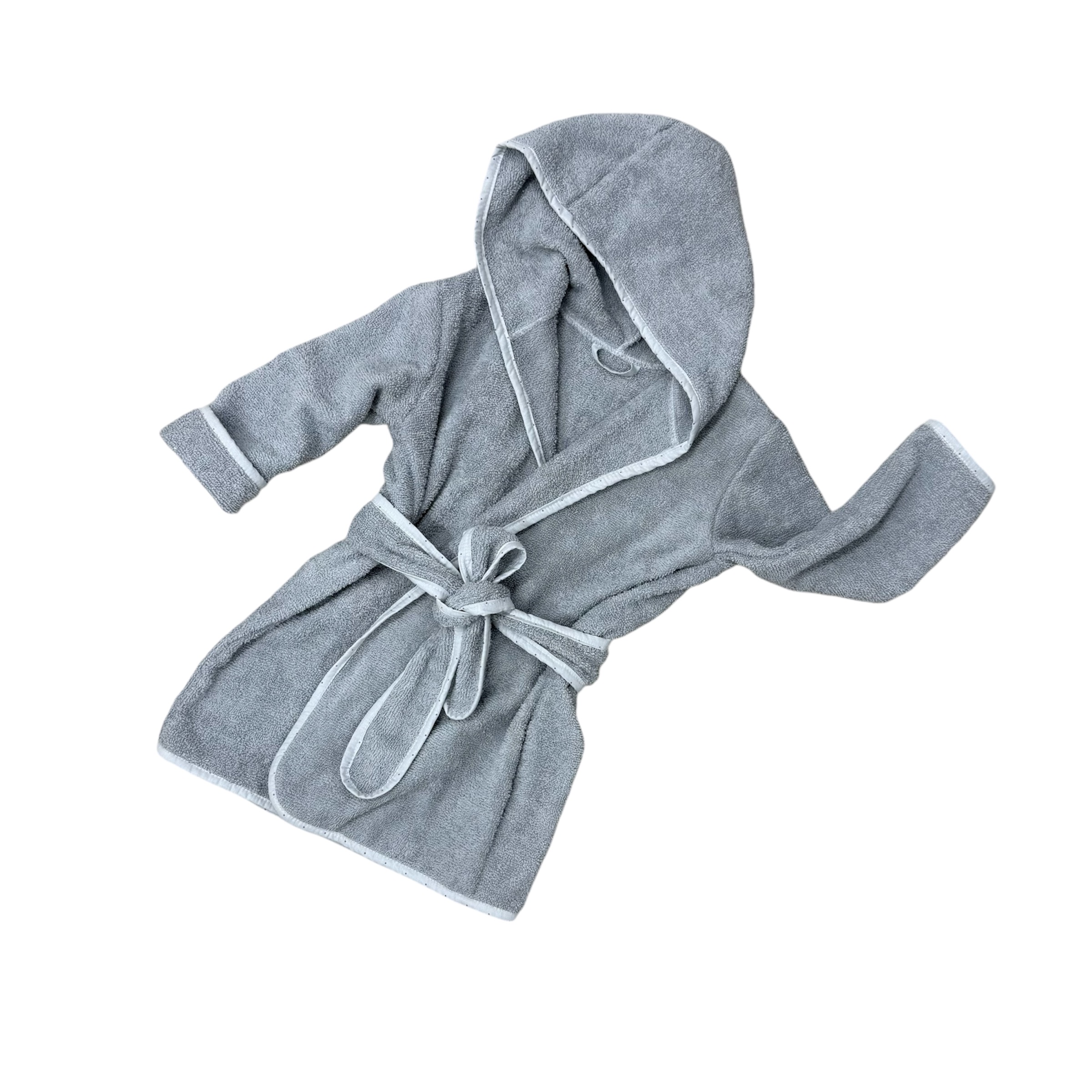 Halat de baie 1-2 ani Grey ES