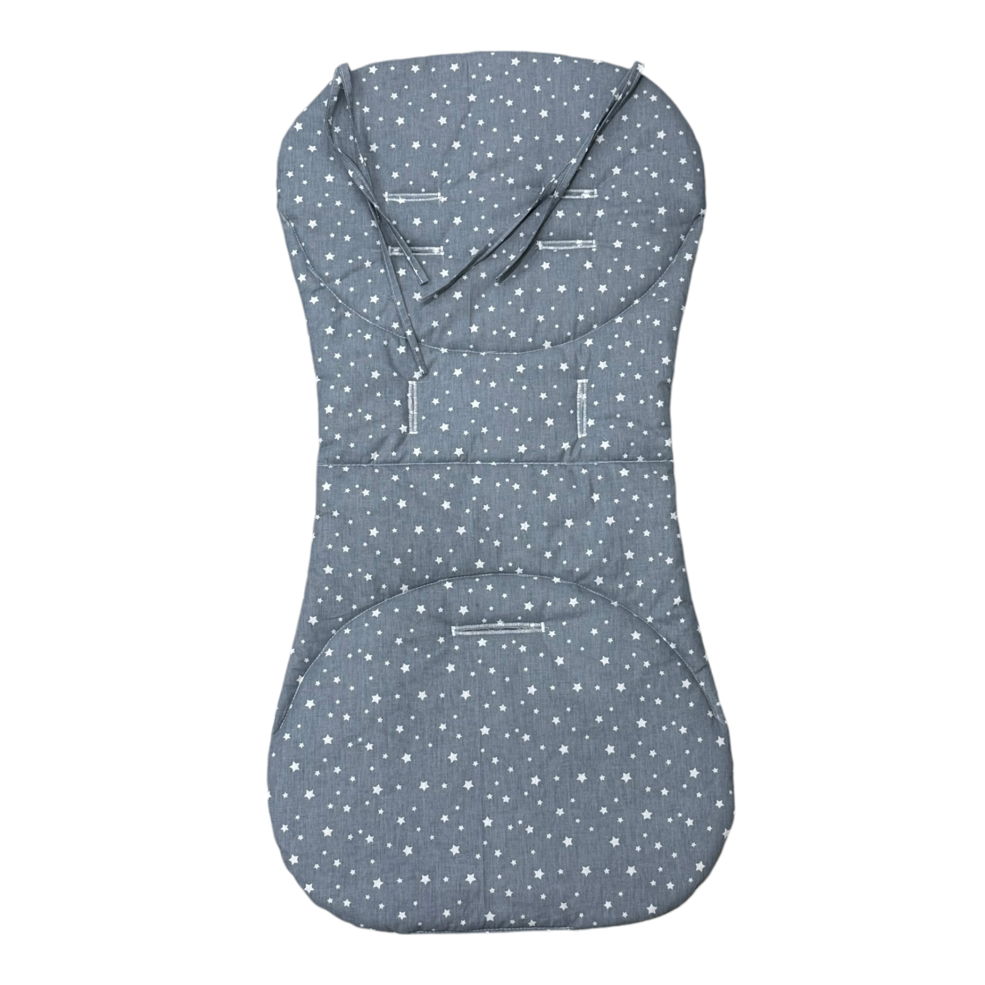 [:ru]Подложка в коляску Premium Little Grey Stars  ES[:ro]Saltea pentru carucior Premium Little Grey Stars  ES [:]