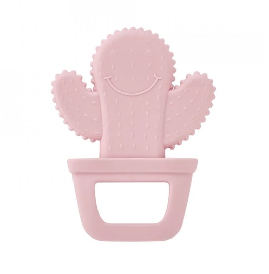 Inel gingival BabyJem Cactus Roz
