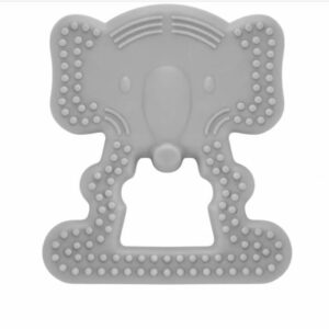 Inel gingival BabyJem Elefant Gri