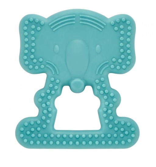 Inel gingival BabyJem Elefant Turquoise