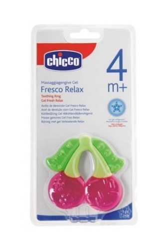 Inel gingival Chicco Fresco Relax Cherry (71520.30)