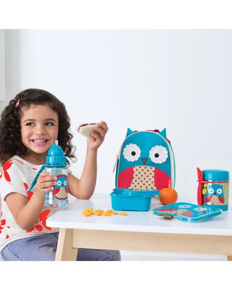 Kit pentru pranz Skip Hop Zoo Bufnita