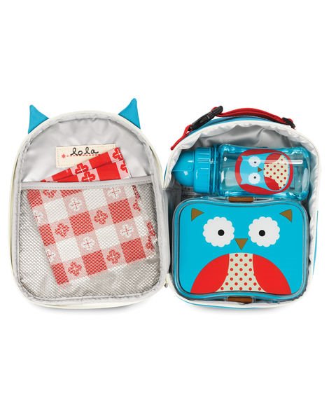 Kit pentru pranz Skip Hop Zoo Bufnita
