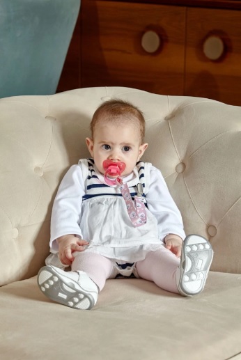 Lantisor pentru suzeta din material textil BabyJem Roz (427) - imagine 4