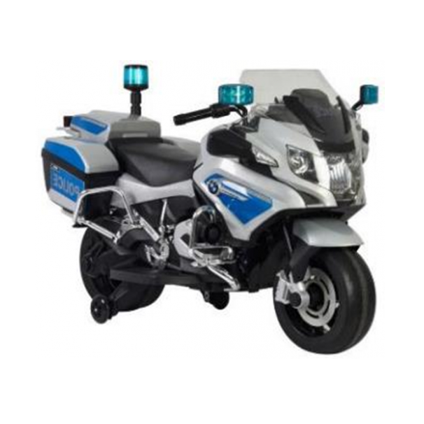 Motocicleta electrica "Police BMW" Alb Silver
