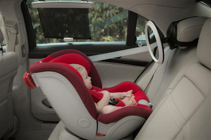 Oglinda Auto Apramo Iris Baby LED4
