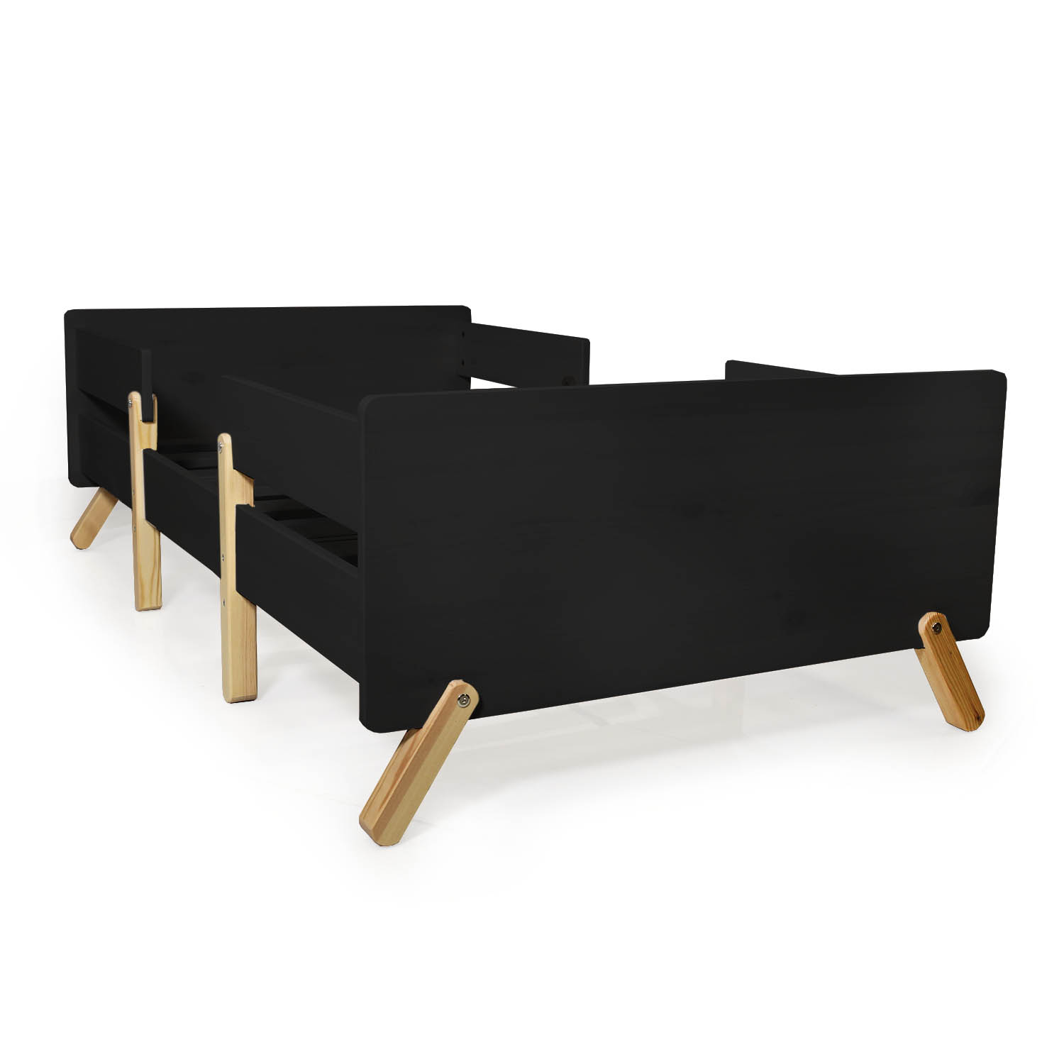 Pat Bambini LAZURIT 160х80cm Negru - imagine 6