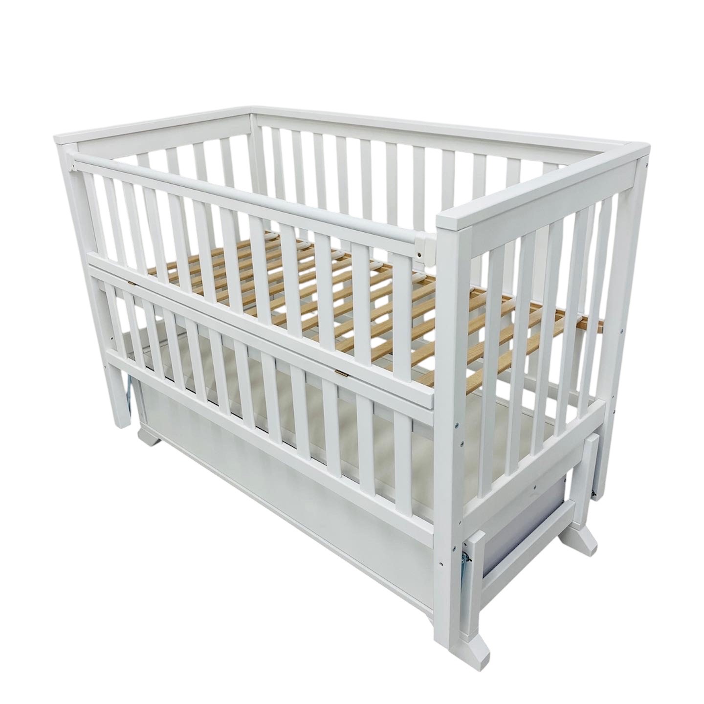 Pătuţ Goydalka ALEX PREMIUM UNIVERSAL (1B26-1) Alb