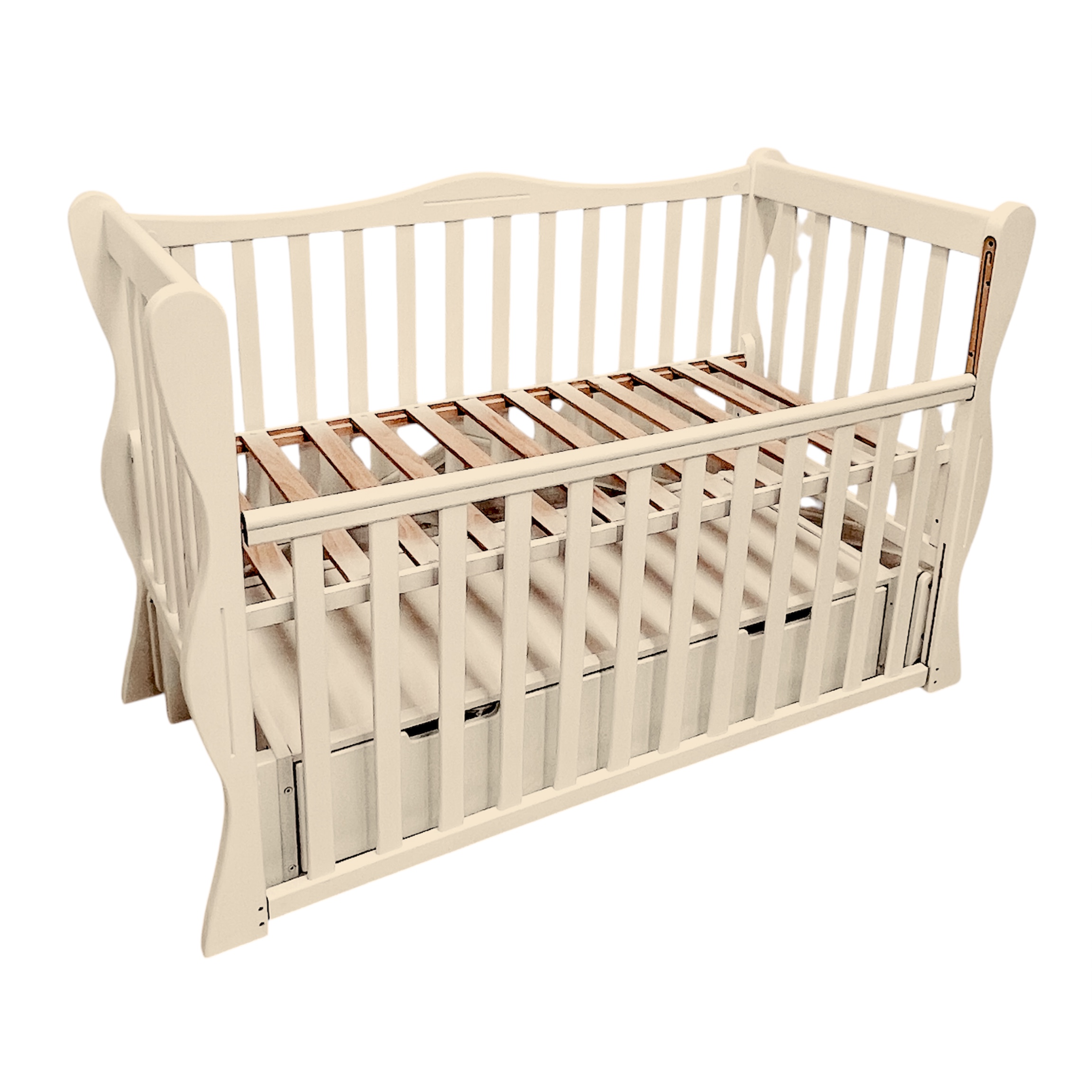 Pătuţ Goydalka JOLY PREMIUM LONGITUDINAL (1B361-2) Bej