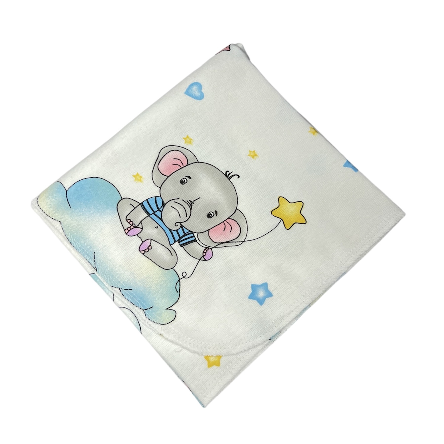 [:ru]Пеленка байка макс 100*80 см Elephants ES[:ro]Scutec flanel max 100*80 cm Elephants ES  [:]