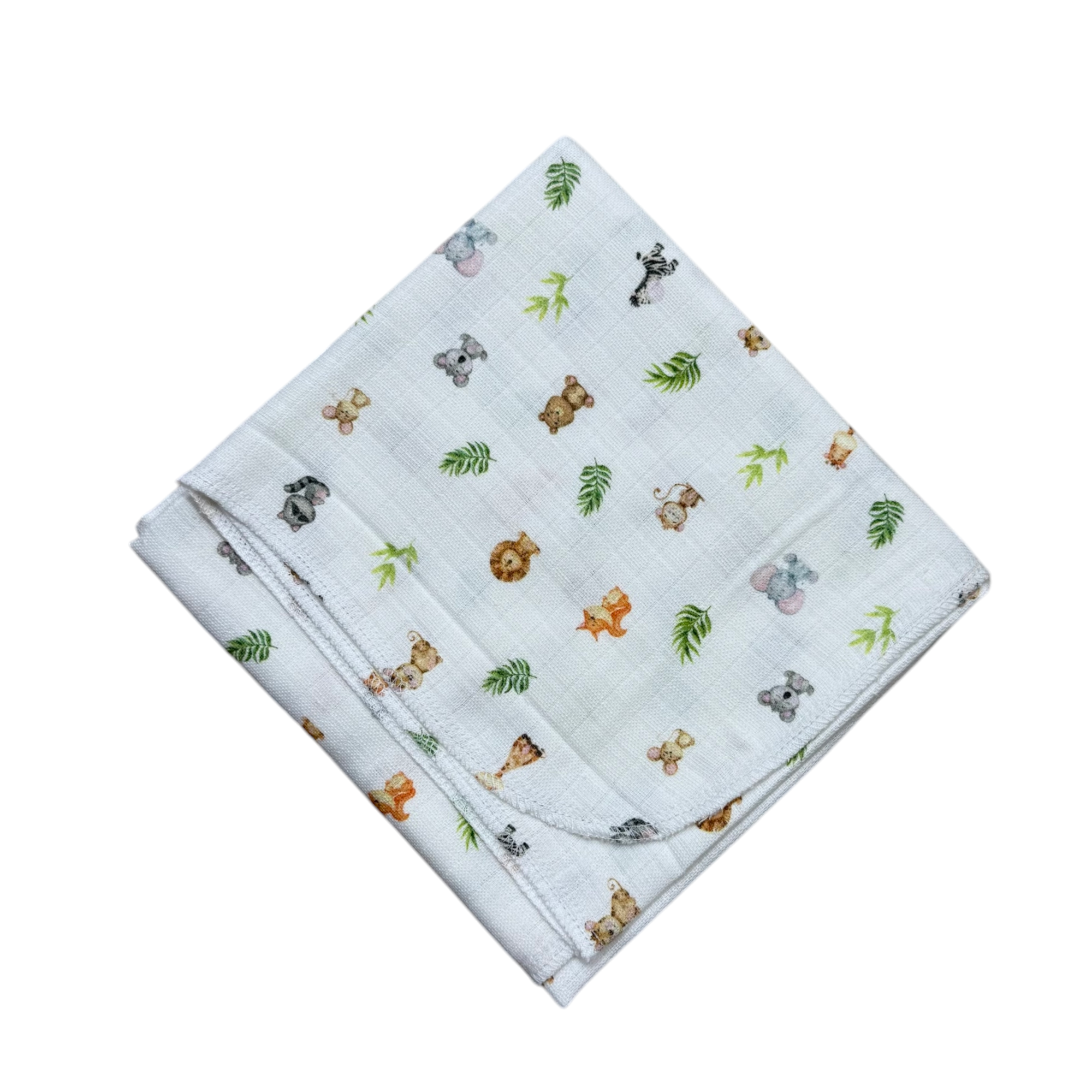 [:ru]Пеленка из муслина 100*80 см Tiny Friends ES [:ro]Scutec muselina 100*80 cm Tiny Friends  ES [:]