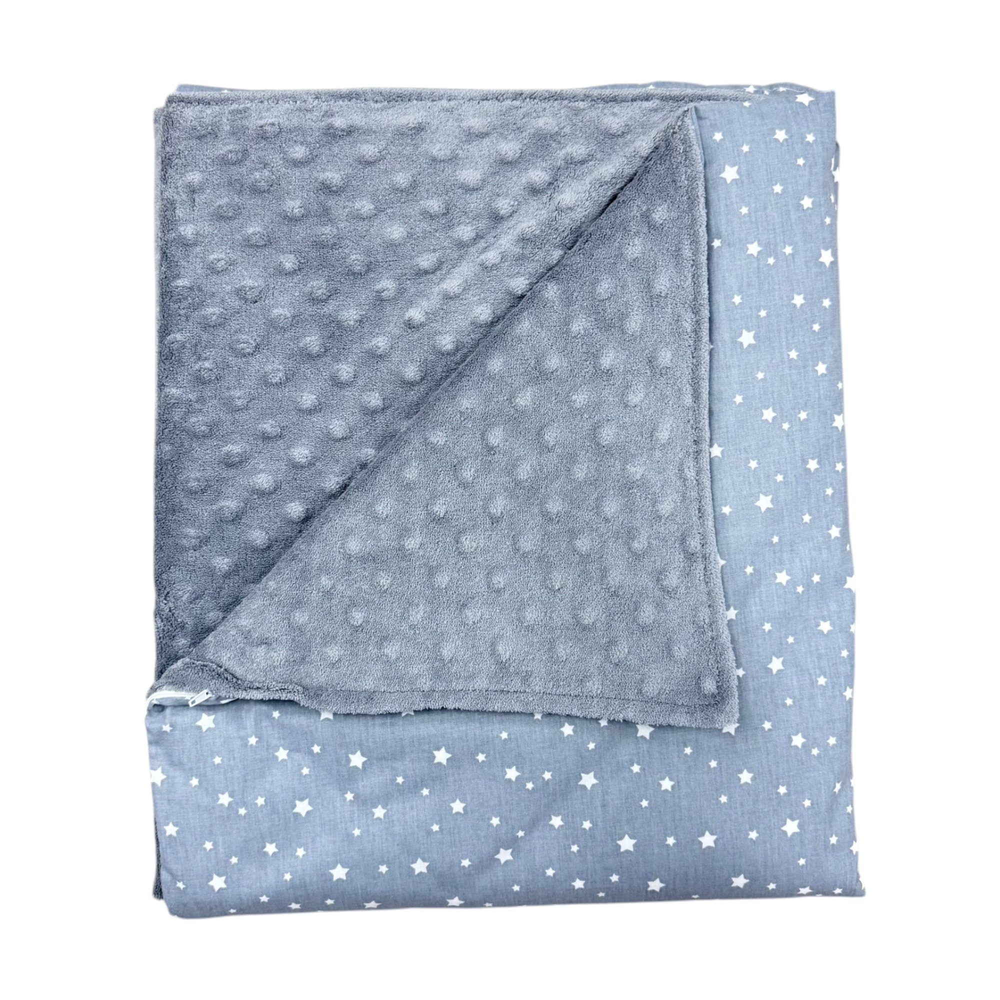[:ru]Одеяло с чехлом Stars white/minki Dark grey 100*80 cm ES[:ro]Plapuma cu husa Stars white/minki Dark grey 100*80 cm ES[:]