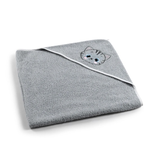 Prosop de baie PernaMea Cat Grey