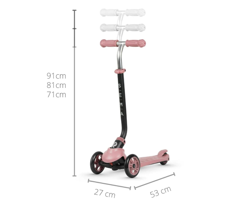 Самокат Qplay Sema Pink (00-00652728) - изображение 8