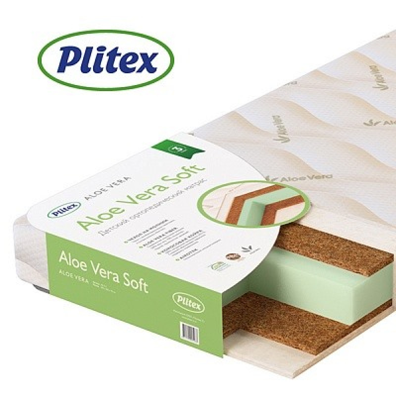 Saltea pentru copii Plitex Aloe Vera Soft 1190х600х110 cm (АВ-11/1)