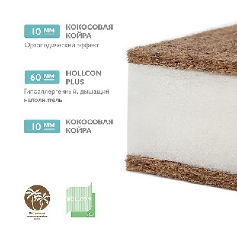 Saltea pentru copii Plitex Junior Ring 74x74x8cm