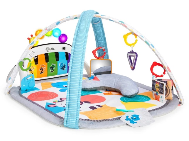 Salteluta de joaca Baby Einstein 4 in 1 Kickin' Tunes