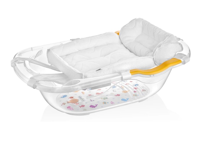 Salteluta de tip hamac pentru cadita BabyJem Alba