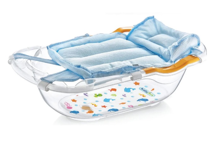 Salteluta tip hamac pentru cadita BabyJem Albastra