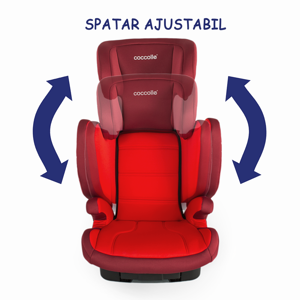 Scaun auto cu Isofix Exo Fix Rosu 2