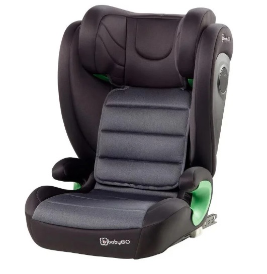Scaun-auto-i-Size-BabyGo-SafeChild-100-150-cm-Grey