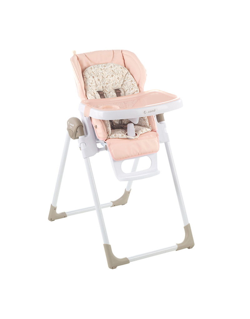 Scaun de masa reglabil din piele Jane (6291PL U09) Roz pal