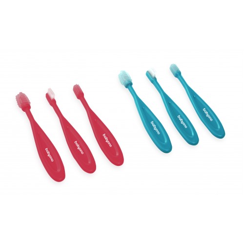 Set 3 periute de dinti pentru bebelusi