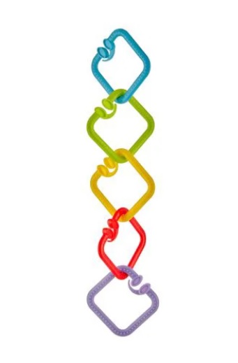 Set 5 inele multifunctionale patrate BabyJem